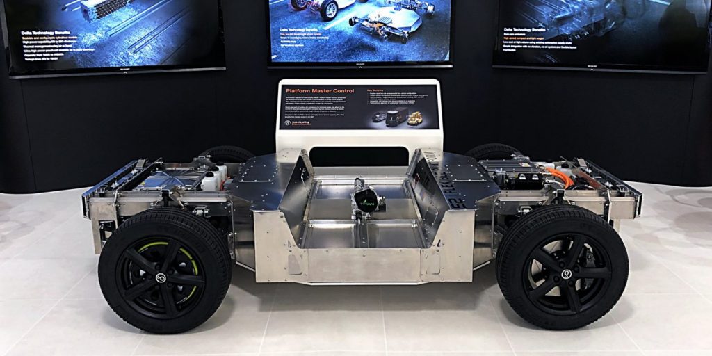 S2 autonomous electric vehicle platform at Cenex LCV2022 