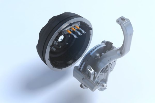 In deals wheel motor